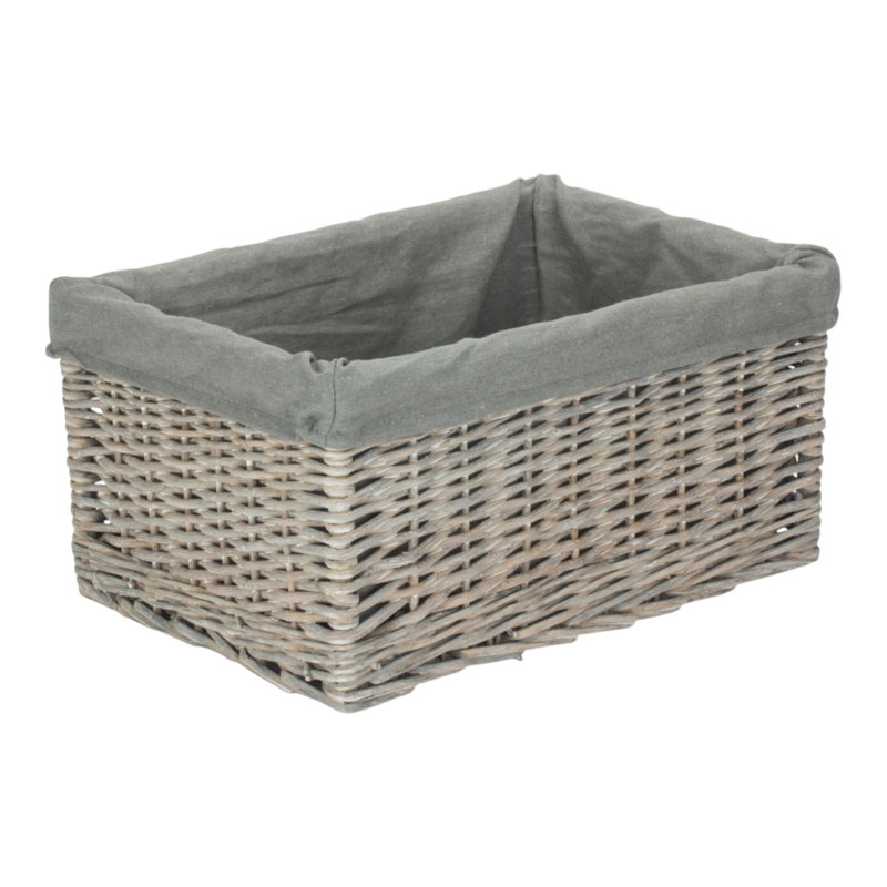 Brambly Cottage Isere Wicker Decorative Basket, 17cm H x 32cm W x 20cm D