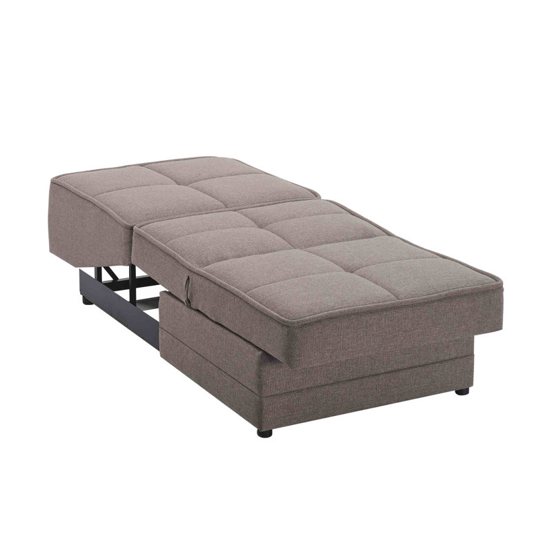 Fauteuil convertible avec rangement Primenest, Beige