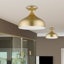 Plafonnier semi-encastré 1 lumière 11,75 po Fiddletown-1399447480