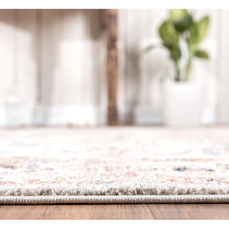 Slaboden Oriental Indoor Rug, Rectangle 6' x 9'