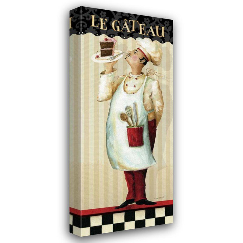 Alcott Hill® Audit, Lisa, toile tendue sur toile, chef-d'œuvre IV, H 40 po x l 18 po