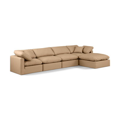 Itala Upholstered L-Shaped Sectional Reversible