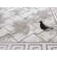 Tapis à bordure abstraite gris Ksamil Collection-106017607