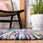 Amble Flat Weave Recycled Cotton Chindi Solid Color Rug-788987280