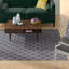 Tapis intérieur / extérieur à motif géométrique gris granite Lipman-32248710