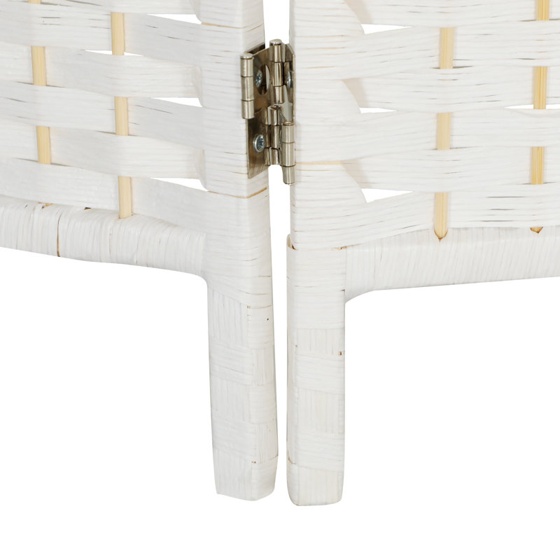 Cloison pliante 4 panneaux d'intimité pour la décoration intérieure, 4
