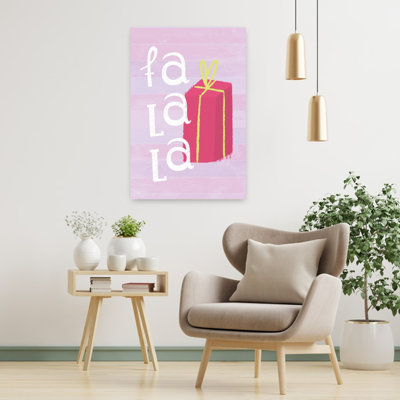 Swift Pink Gift 1 Piece Wrapped Canvas Wall Art