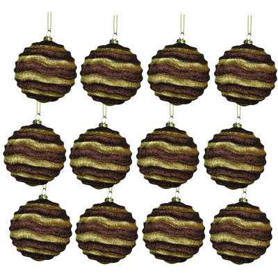 Ensemble d'ornement boule 12 pièces