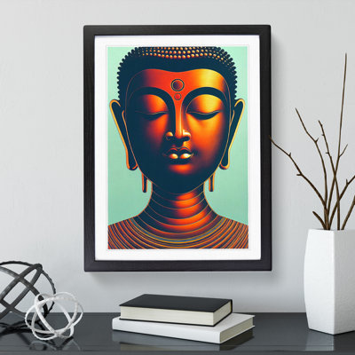 Enigmatic Buddha - Single Picture Frame Print