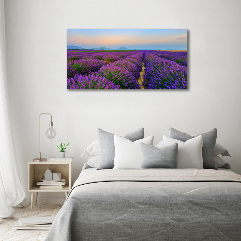 Lavender Field - Wrapped Canvas Print