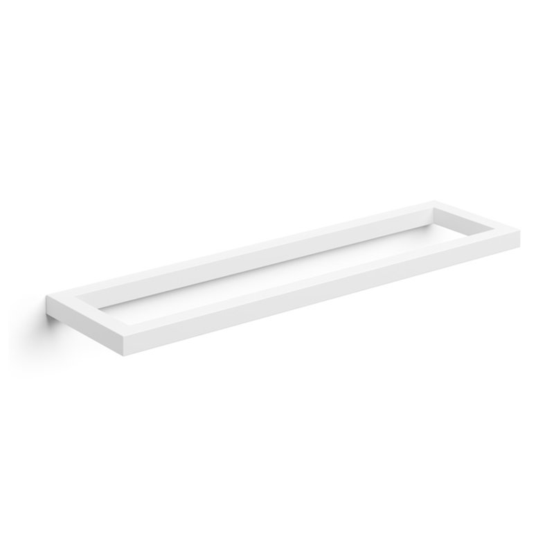 Gerla Towel Bar, Glossy White