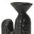 Textured Stoneware Sculptural Vase