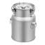 Pot à lait en acier inoxydable de 5 L, bidon à lait, contenant pour aliments