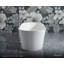 Baignoire autoportante TRANQUIL 65 po en surface solide blanche