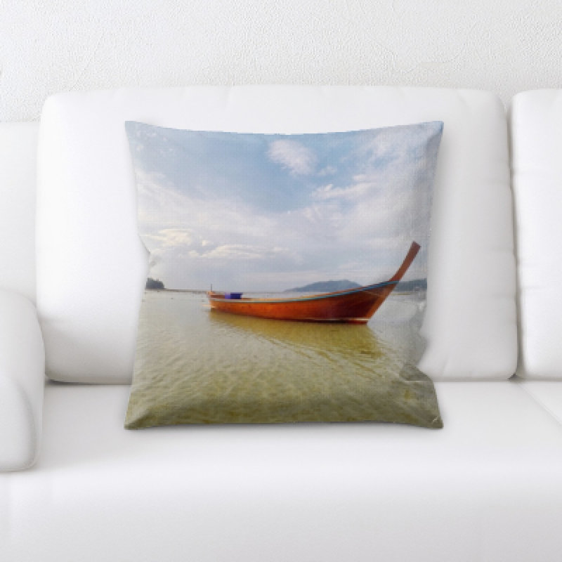 Go Pro Microsuede Reversible Throw Pillow