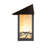 9" Wide Lone Bear Left Wall Sconce