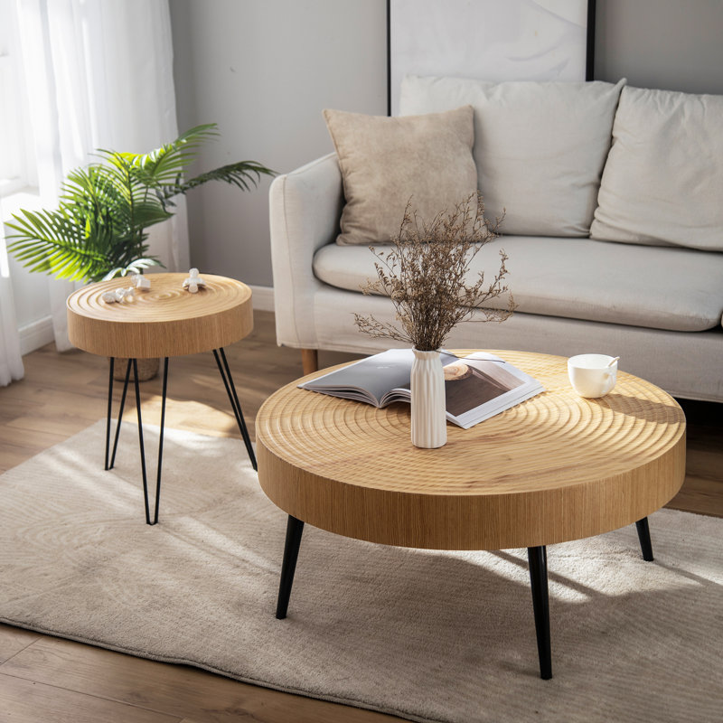 Ensemble de tables basses 2 pièces Jamatter