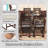 5-Piece Rustic Patio Bar Set Table and Chairs Set with Ergonomic Chairs｜Removable Cushion（Mocha+Beige）｜Solid Wood Slatted Tabletop for Poolside, Balcony, Backyard, Porch-1185263672
