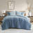 Miro Soft Washed Color Block Comforter Set-99274765-99274766