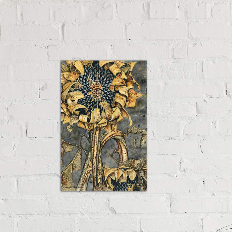 Duskflower by Maggie Vandewalle - Wrapped Canvas Painting, 66.04 cm H x 45.72 cm W x 1.91 cm D