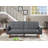 Adjustable Faux Leather Sofa