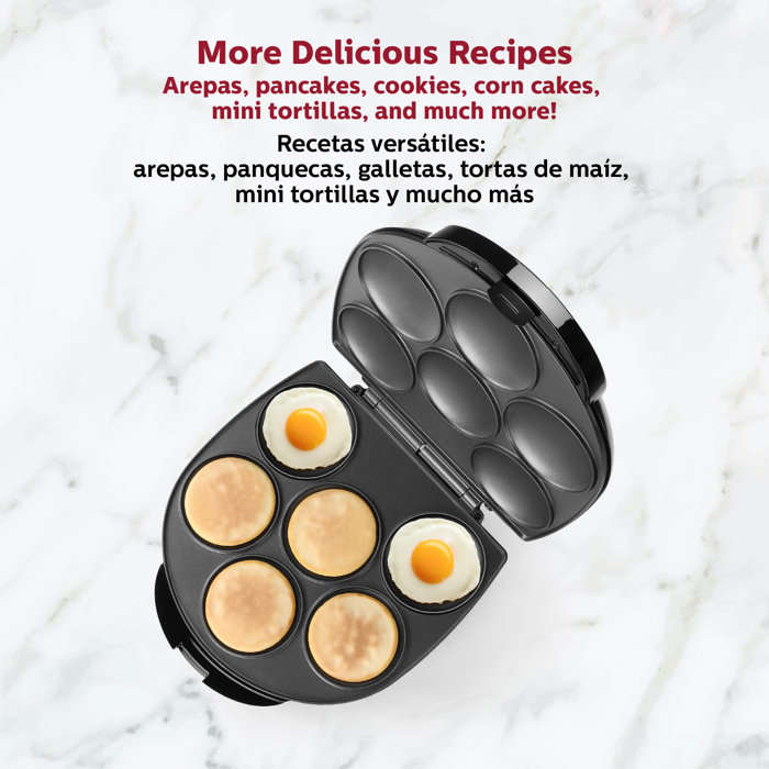 Holstein Housewares HU-09005B arepa eléctrica Negro – Yaxa Colobia