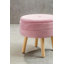 Presidio 46cm Wide Tufted Round Solid Colour Ottoman with Storage-1754185221