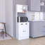 Garde-manger avec armoire à 3 portes et tiroir