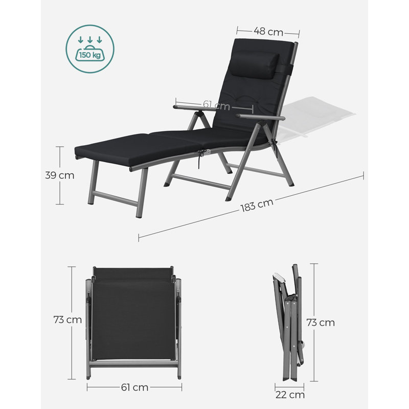 Natascia 183cm Long Single Chaise