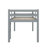 Twin Loft Bed With Guardrails And Ladder-721587308
