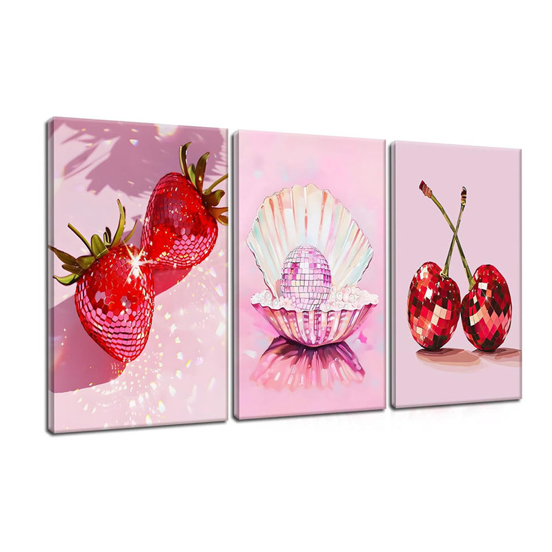 3 Piece Wrapped Canvas Print