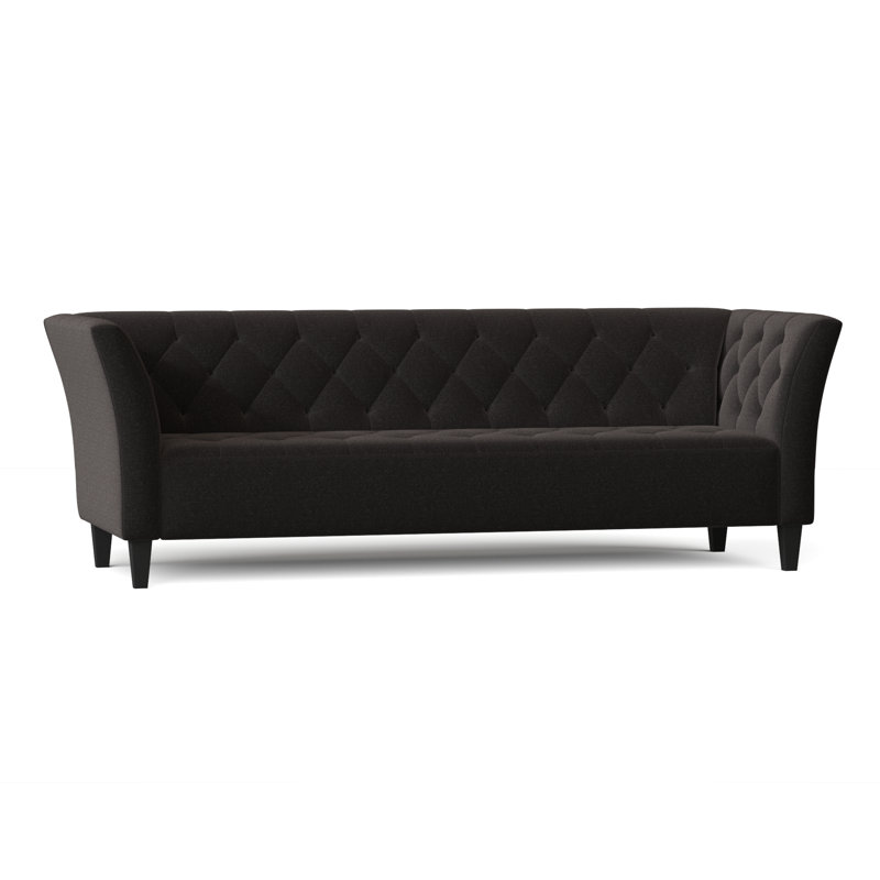 Carruth Upholstered 91'' Sofa, Vibe Nocturnal Chenille