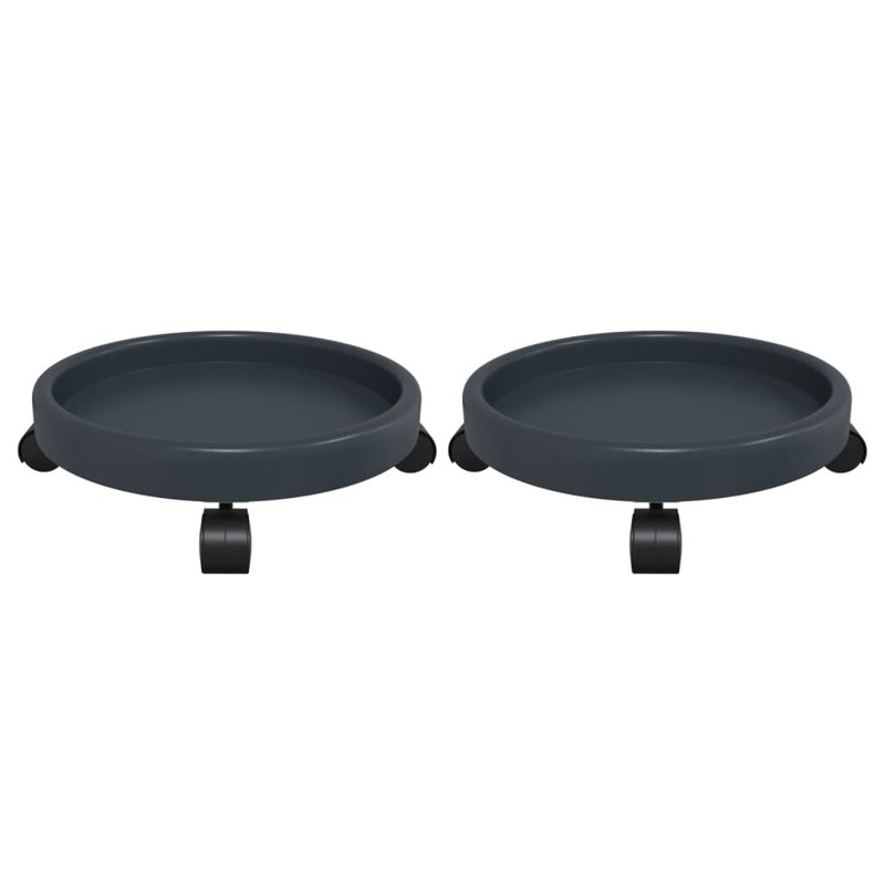 Maira Plant Trolleys with Wheels Grey 35 kg