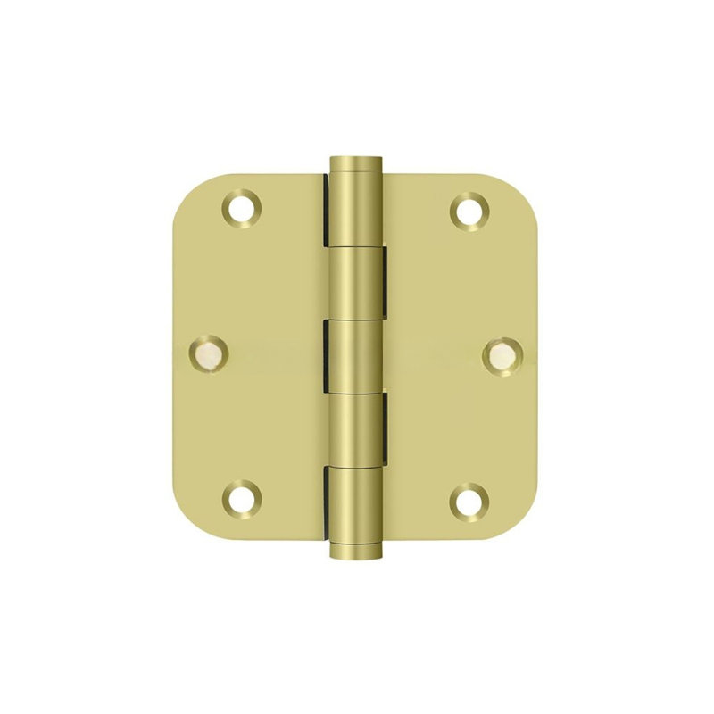 Butt Bearing Hinge, Polished Brass