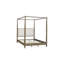 Canopy Bed Queen Brown See Below