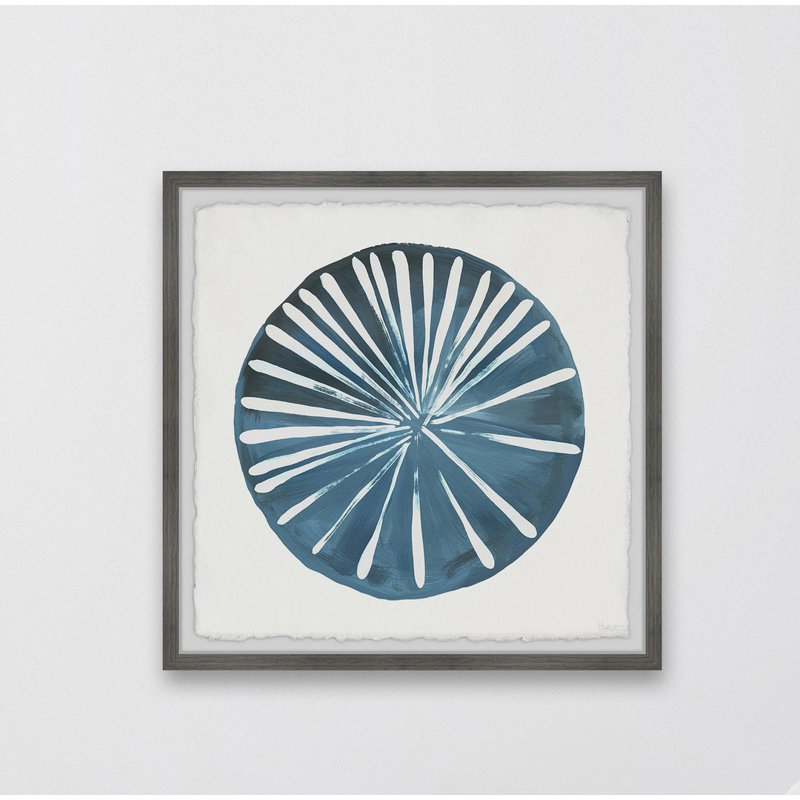 «Floral Eye», reproduction encadrée, H 24 po x l 24 po x P 1,5 po