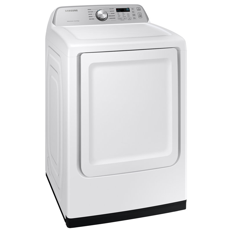 Samsung 4.7 cu. ft. Large Capacity Top Load Smart Washer and 7.4 cu. ft. Smart Gas Dryer with Sensor Dry