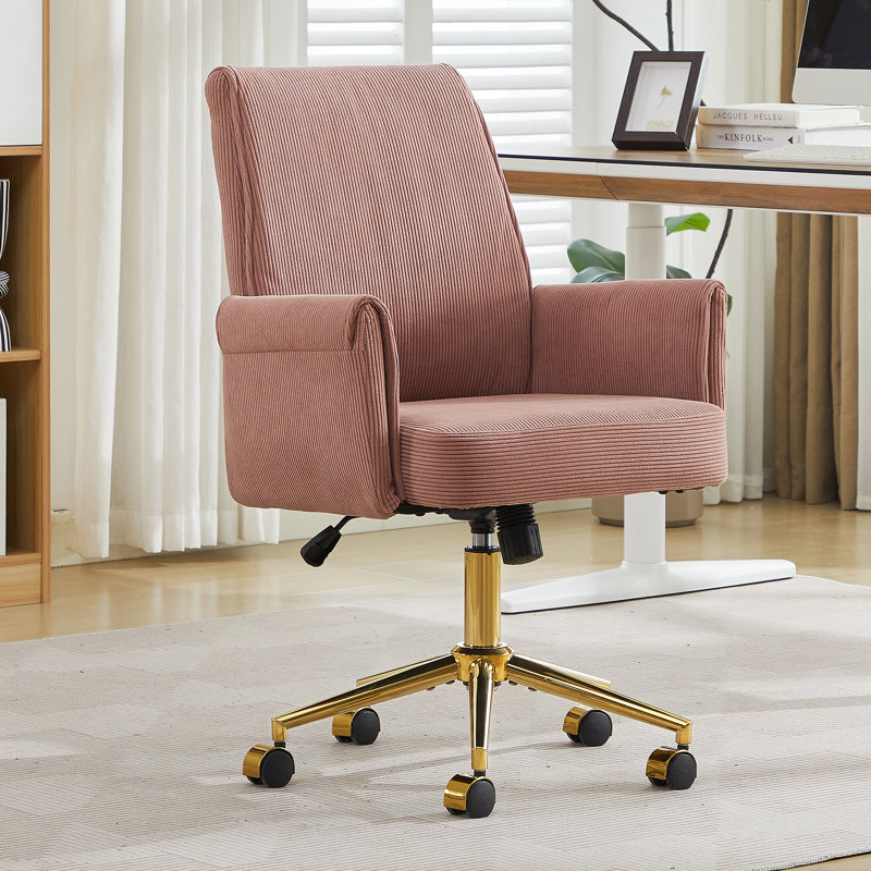 La chaise de bureau à dossier moyen, en tissu rayé et ergonomique, est un excellent choix pour travailler, étudier ou se détendre. La conception à dossier moyen offre une meilleure expérience d'assise.
