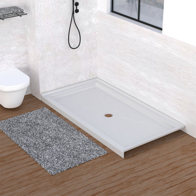 60'' W 32'' D Rectangular Triple Shower Base