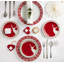 16 Piece Nordic Reindeer Dinner Set