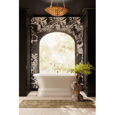 Laurent x 30'' Soaking Cast Iron Bathtub