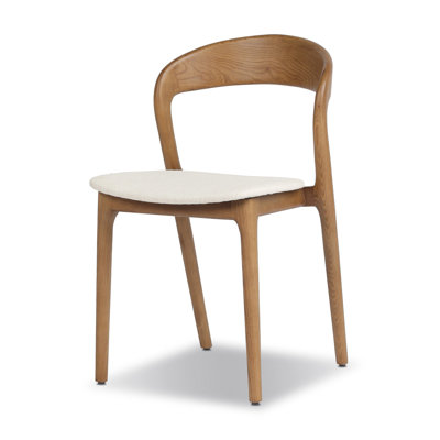 Kayla Genuine Leather Side Chair