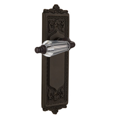 Egg & Dart Plate Privacy (Bed & Bath) with Parlour Lever