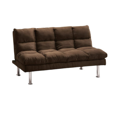 Sar 67'' Upholstered Cushioned Convertible Sofa