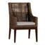 Peninsula Patio Dining Armchair with Cushions-721266522-721273590-756465803