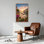 «Sunset Canal», ensemble de 1 reproduction d'art sur toile