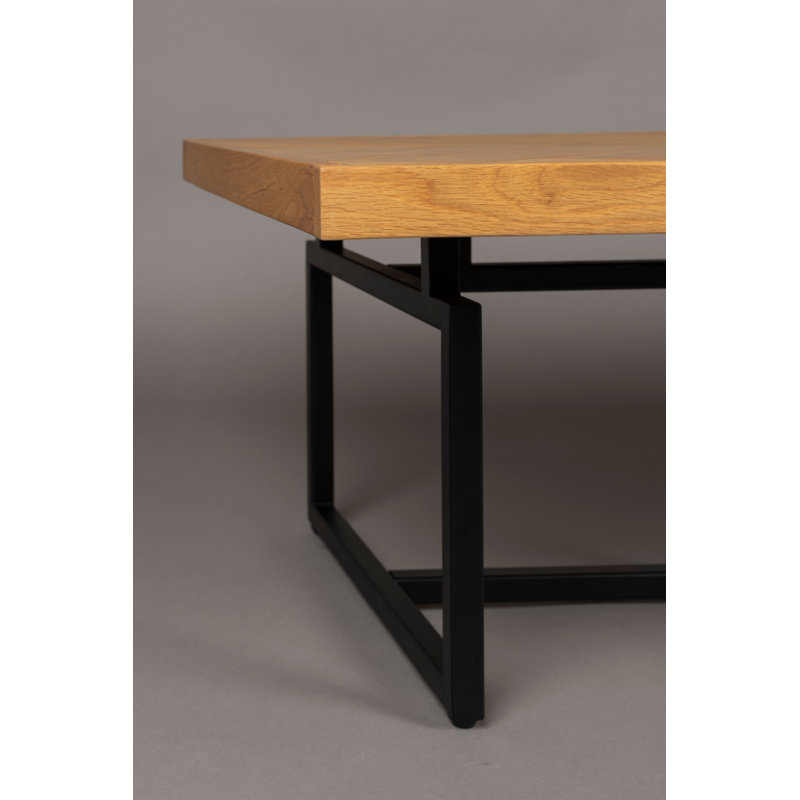 Class Solid Wood Coffee Table, Light Brown