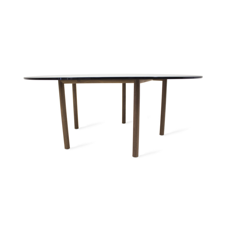 Table basse à 5 pieds, Noyers