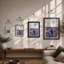 Lavender Fields At Dawn Botanical - Print-2063022649-2063022654