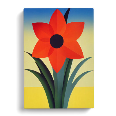 Daffodil Flower - Wrapped Canvas Print